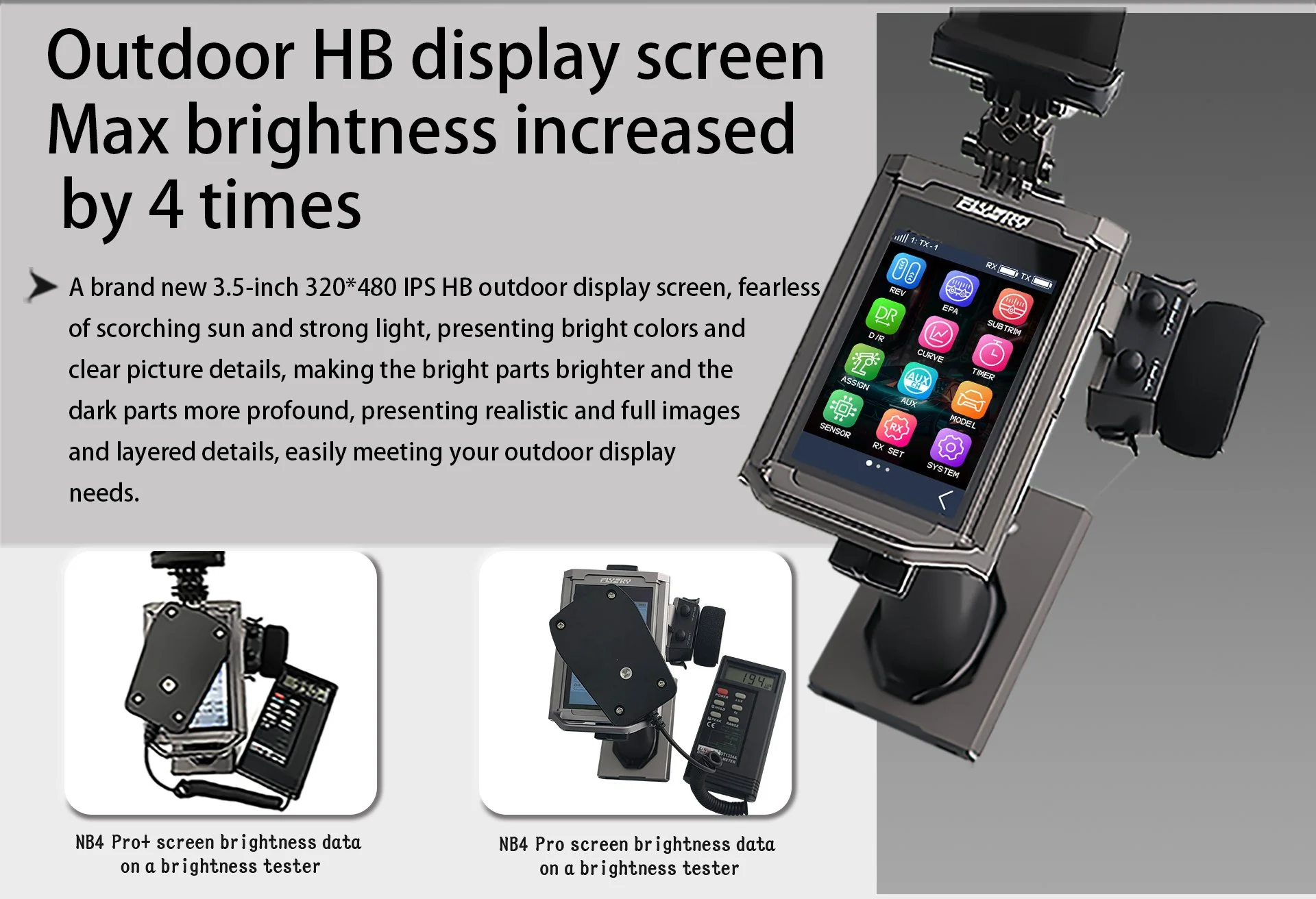 Noble NB4 Pro+ description | Flysky
